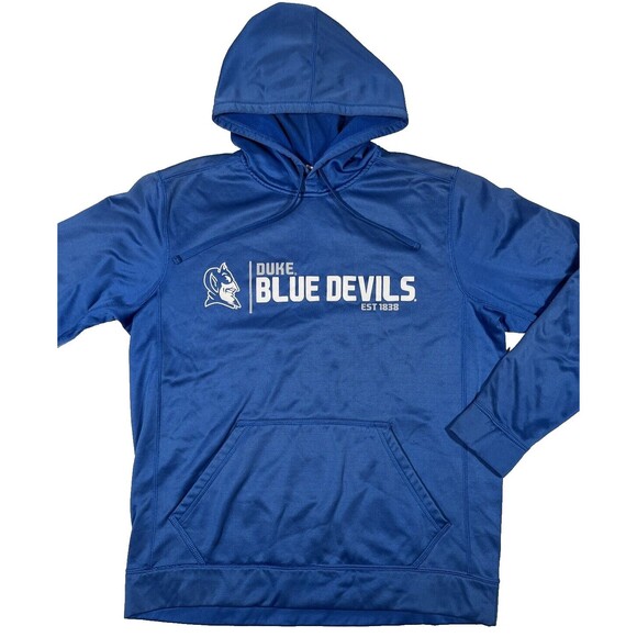 J2 Sport Duke University Blue Devils Hoodie Sweatshirt Size Medium Vintage‎ Y2K - Picture 1 of 4